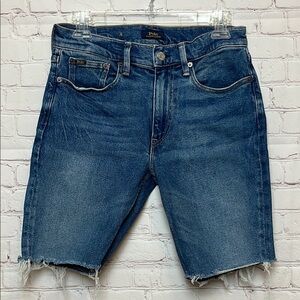 Polo Ralph Lauren Tompkins Cut Off Denim Shorts